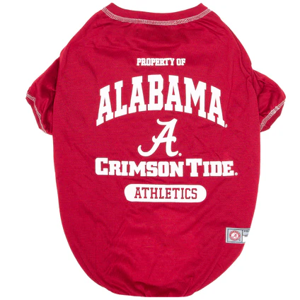 Alabama Crimson Tide Pet Tee Shirt