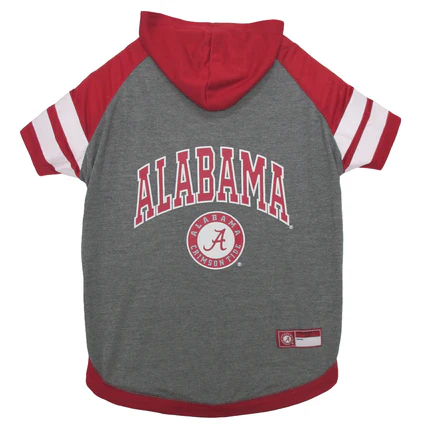 Alabama Crimson Tide Pet Hoodie Tee Shirt