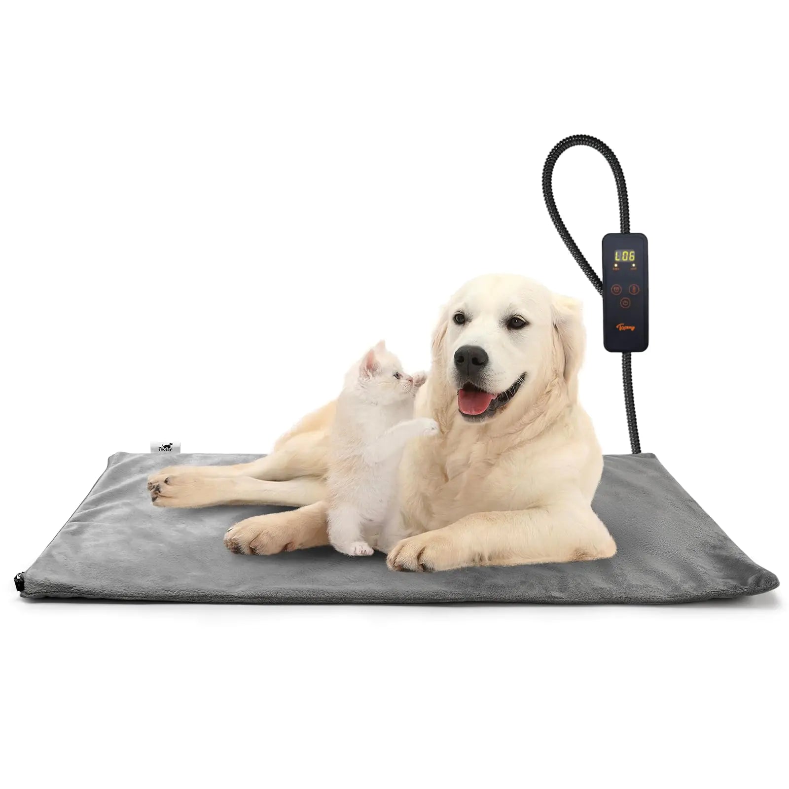 Pet Heating Pad W/6 Adjustable Temps & Timer