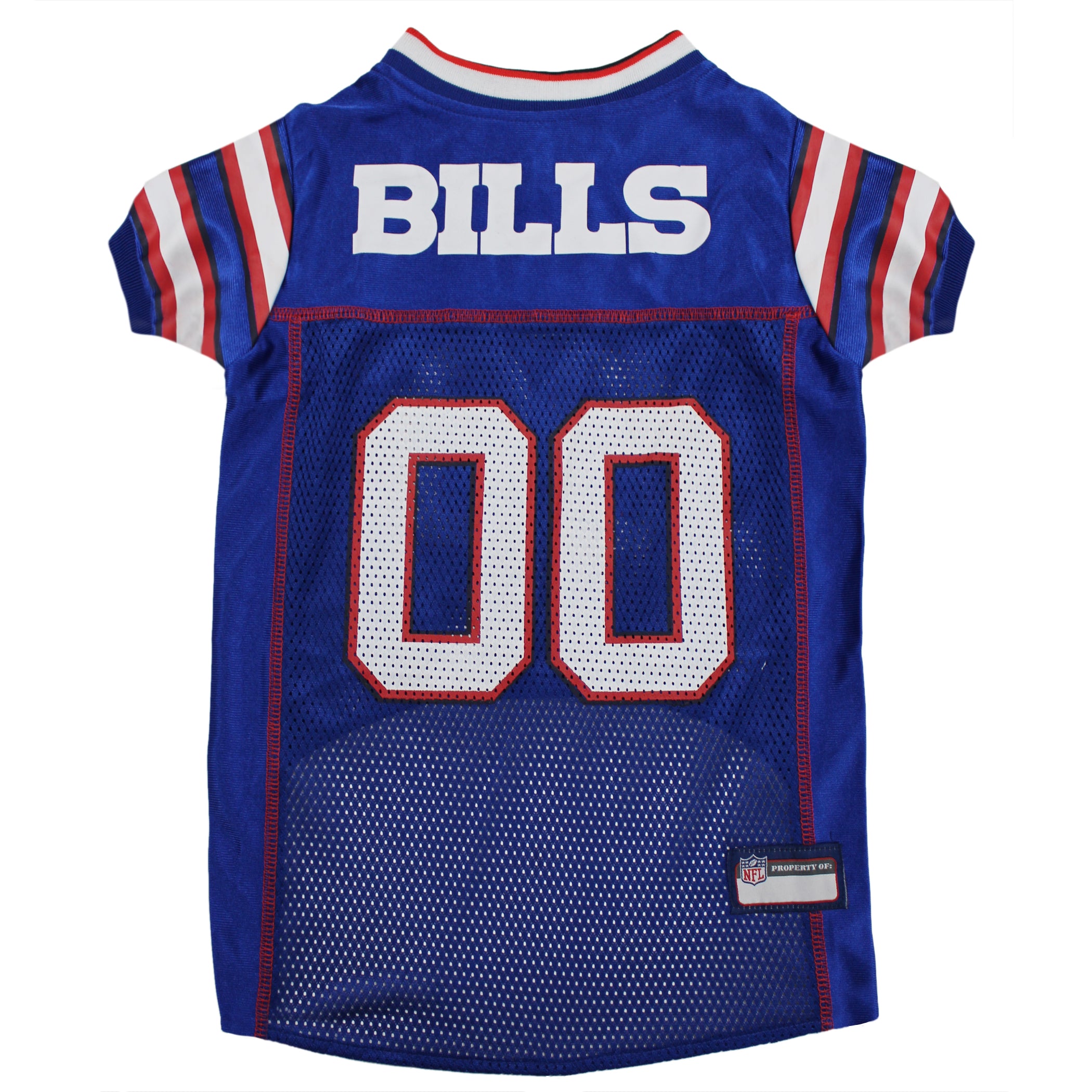 Buffalo Bills Pet Striped Jersey