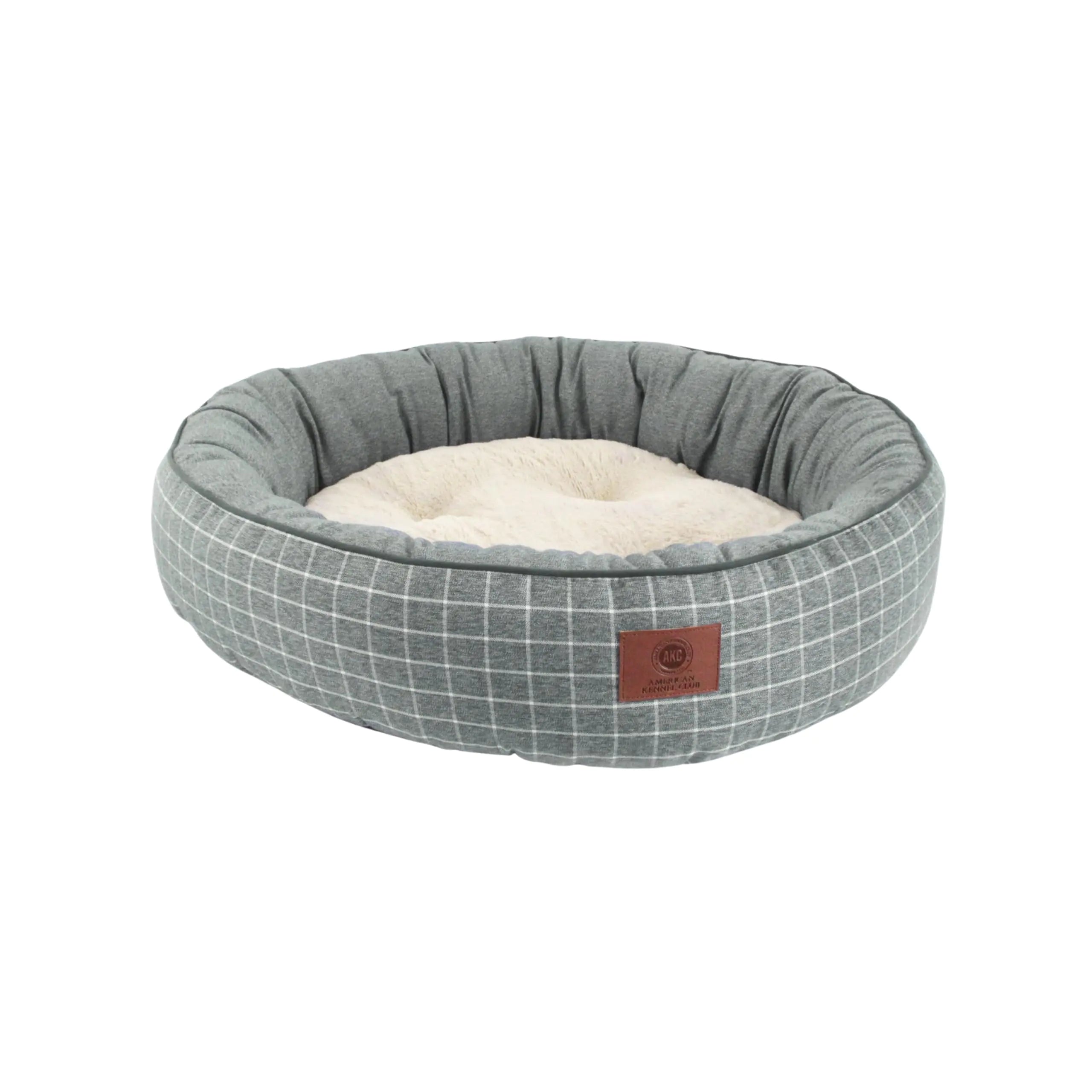 American Kennel Club (AKC) Deluxe Bolster Dog Bed