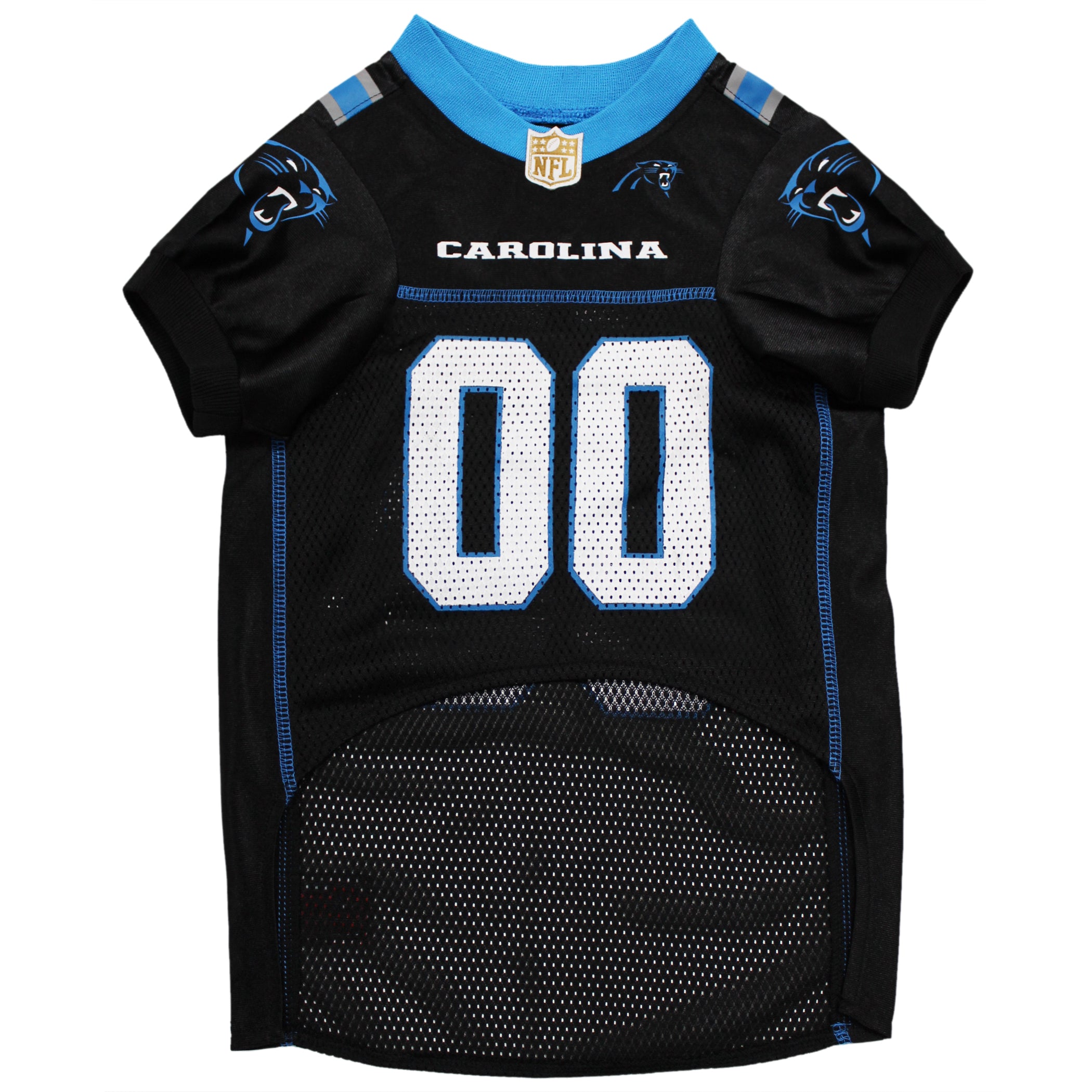 Carolina Panthers Pet Striped Jersey