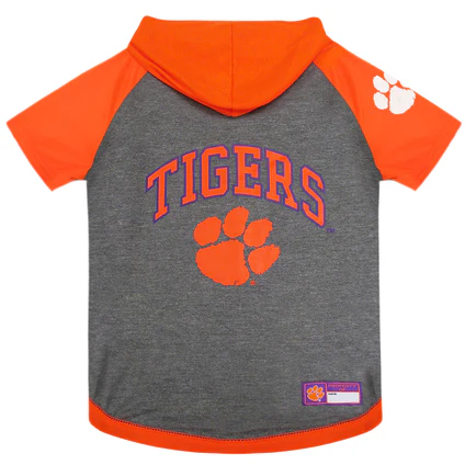 Clemson Tigers Pet Hoodie Tee Shirt