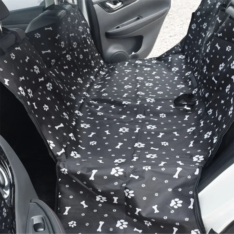 Supreme Back Seat Car Cover Mats W/Safety Belt