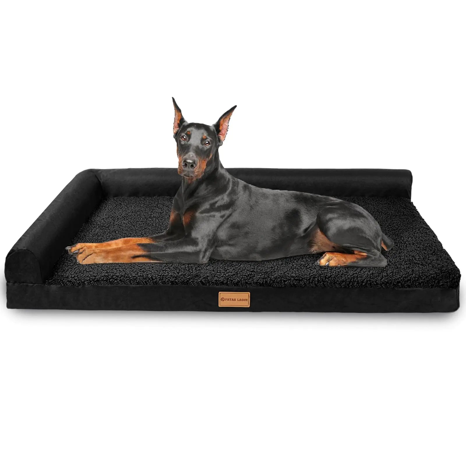 Orthopedic L-Shaped Dog Sofa Bed
