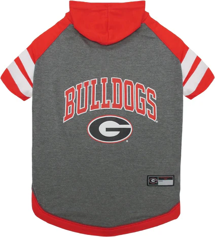 Georgia Bulldogs Pet Hoodie Tee Shirt