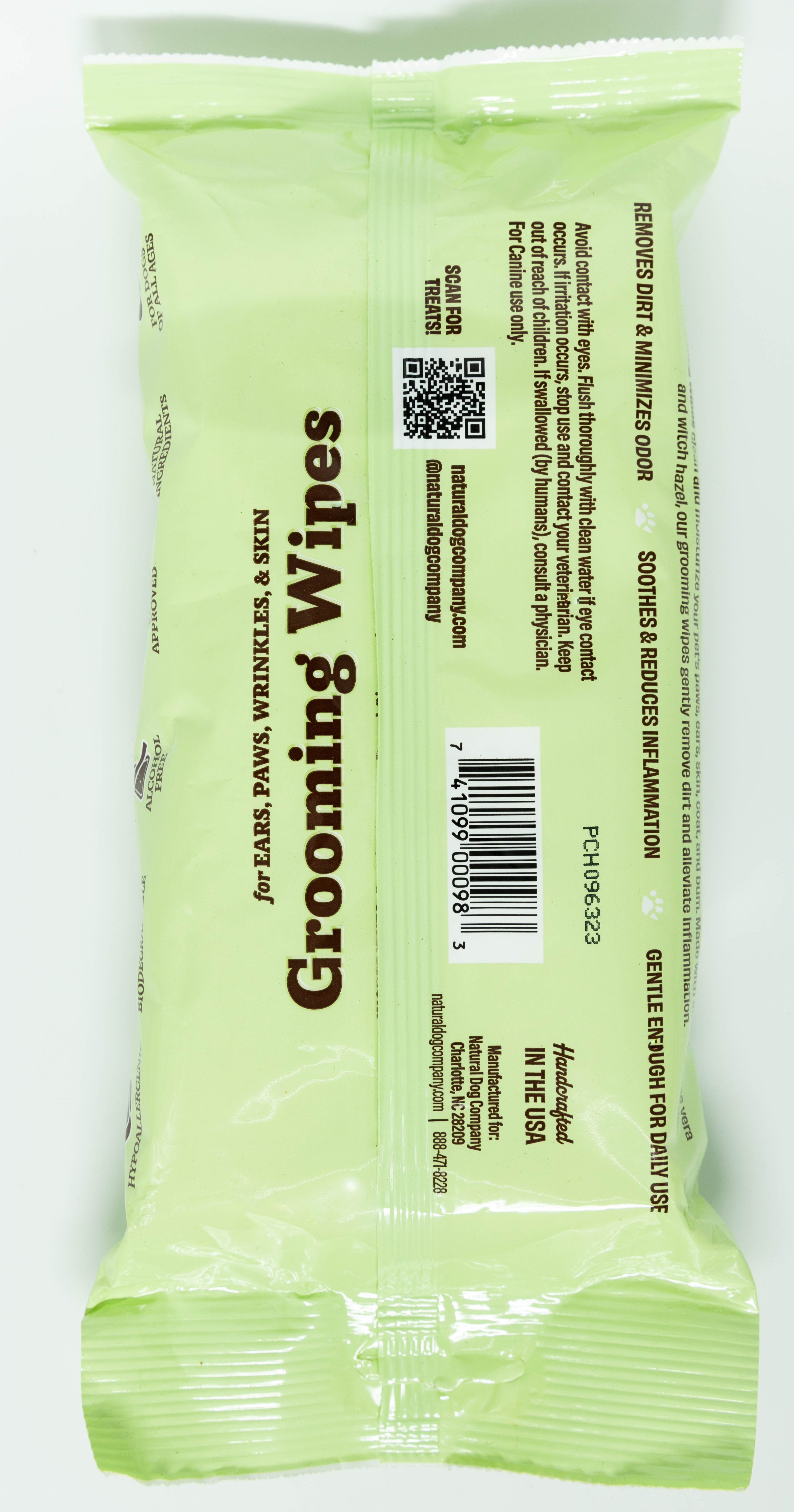 Grooming Wipes Pouch 50 ct.