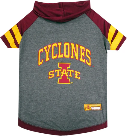 Iowa State Cyclones Pet Hoodie Tee Shirt