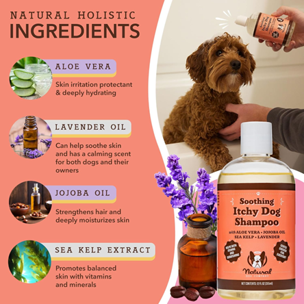 Soothing Itchy Dog Shampoo