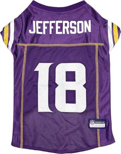 Justin Jefferson Pet Jersey