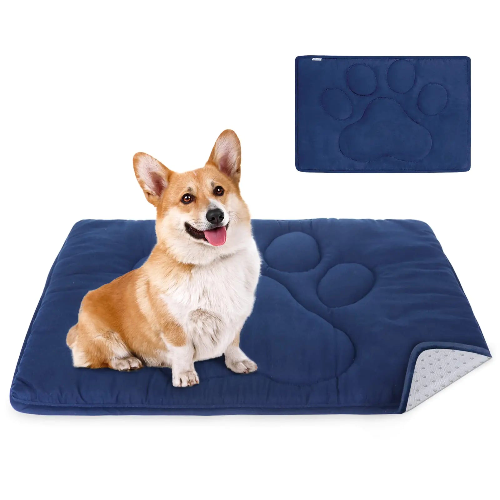 Dog Crate Mat with Anti-Slip Bottom