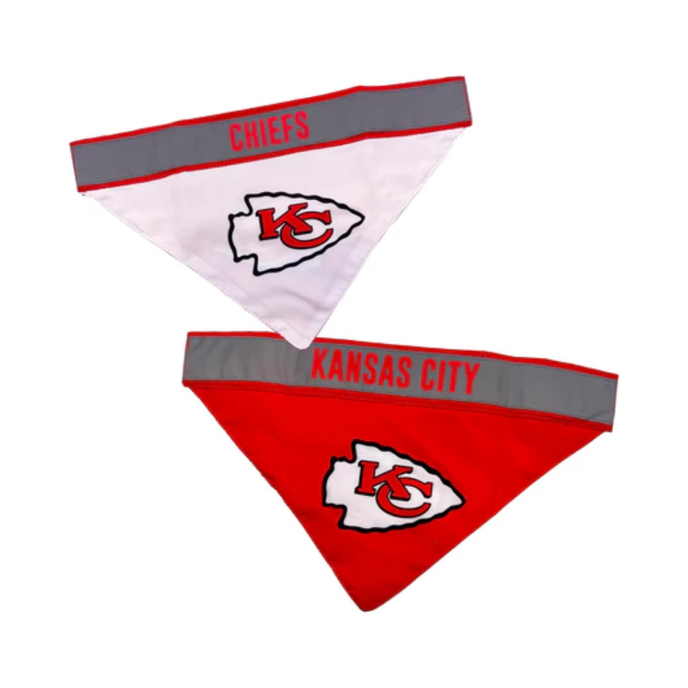 Kansas City Chiefs Reflective Reversible Bandana