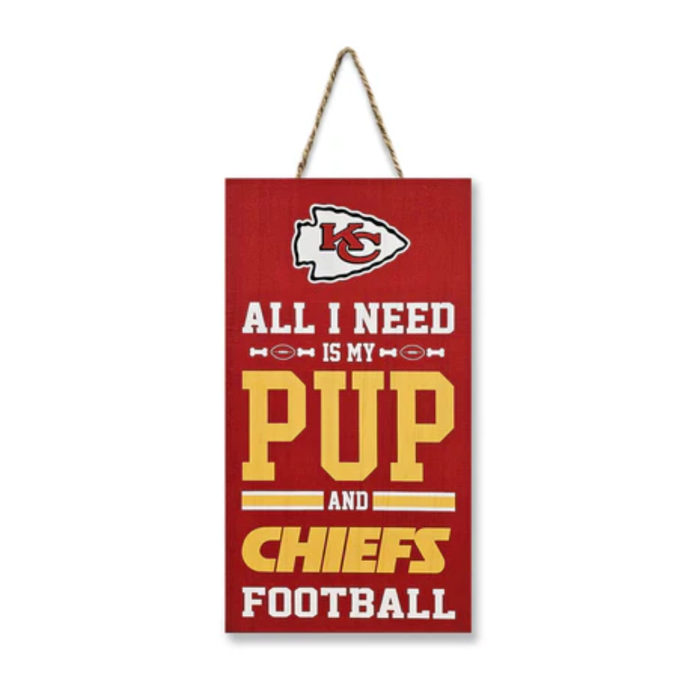 Kansas City Chiefs “All I Need is My Pup and Football”