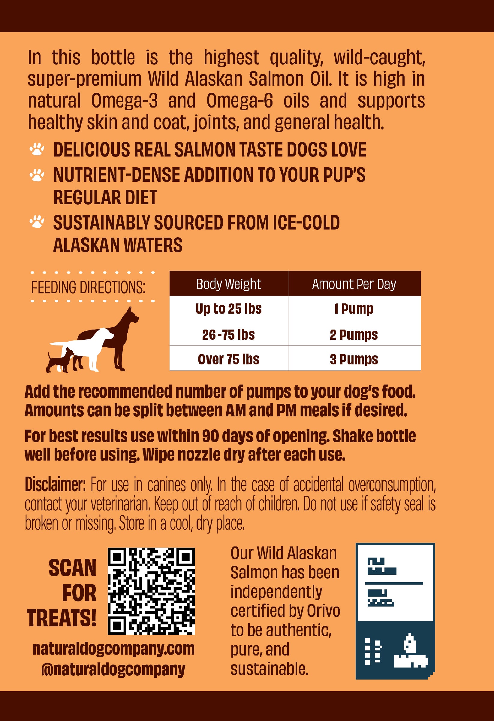 Wild Alaskan Salmon Oil 16 oz w/Pump