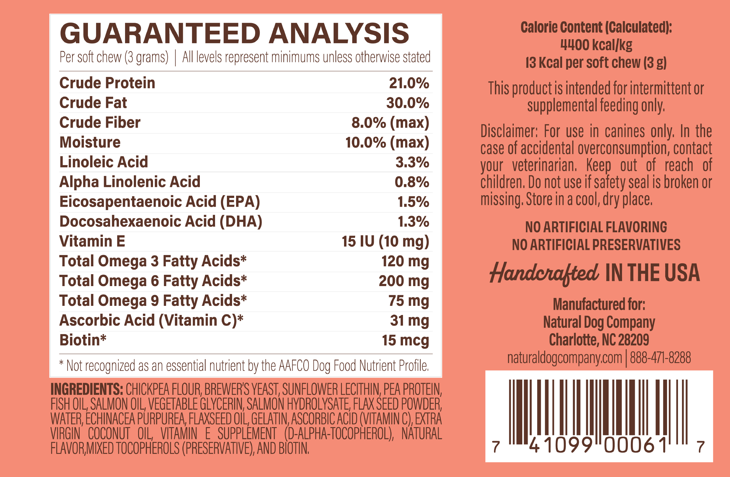 Skin & Coat Supplement