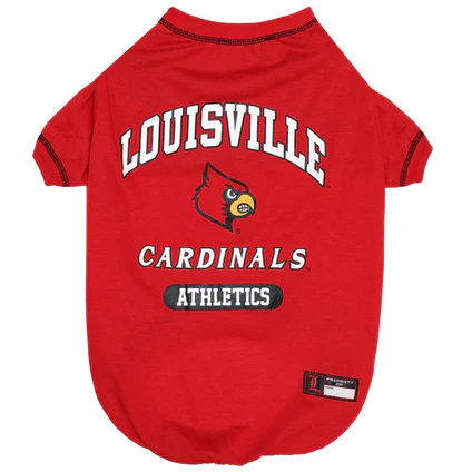 Louisville Cardinals Pet Tee Shirt