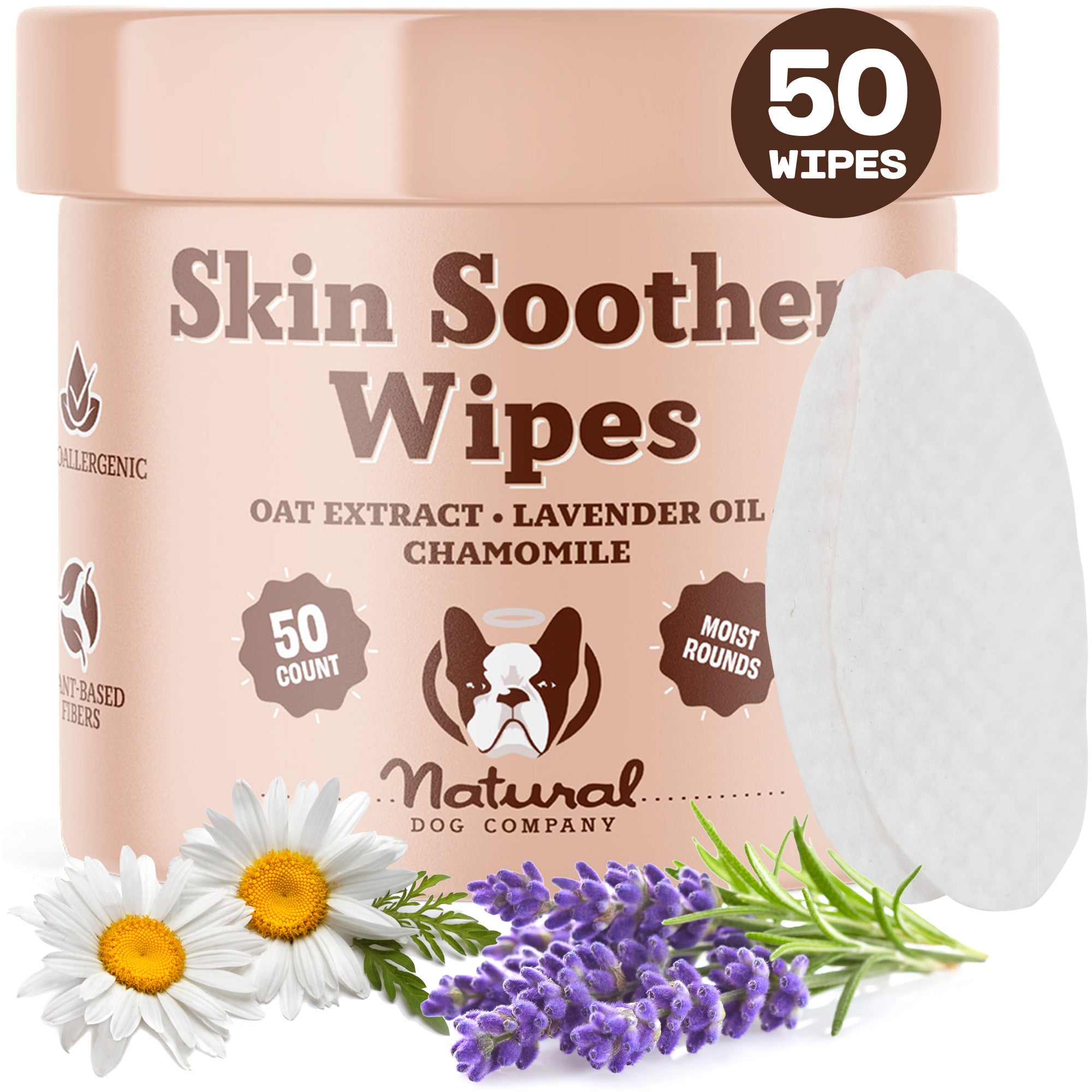 Skin Soother Wipes Jar 50 ct.