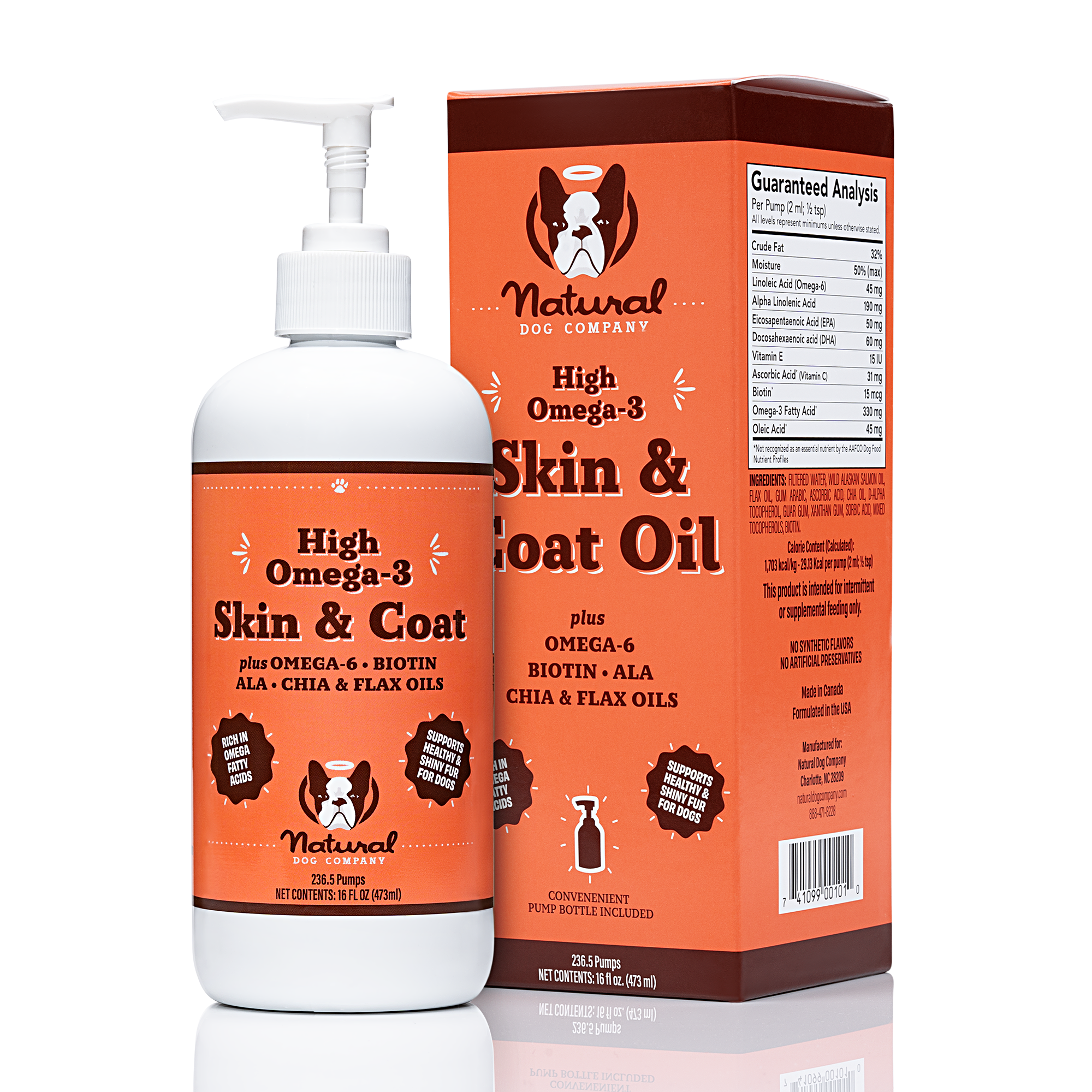 Skin & Coat Oil 16 oz. w/pump