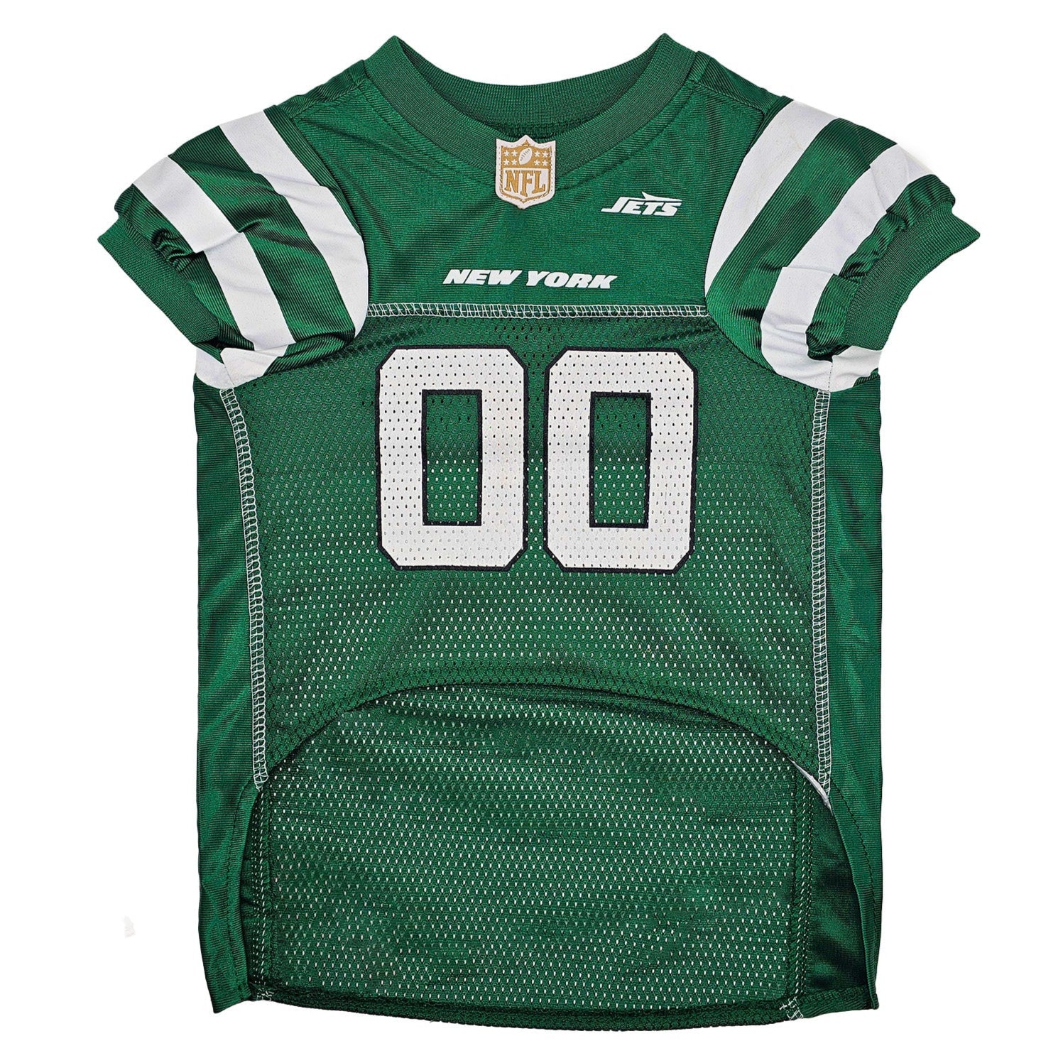 New York Jets Pet Striped Jersey