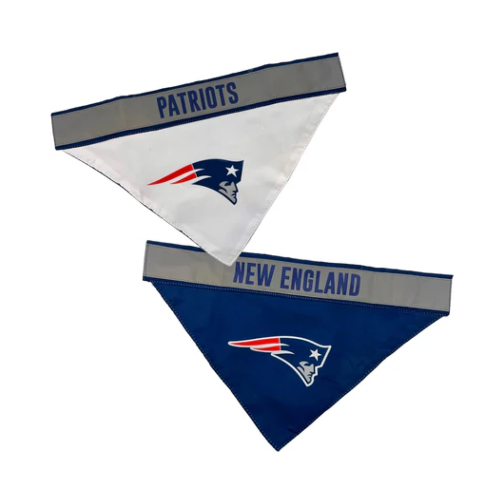 New England Patriots Reflective Reversible Bandana