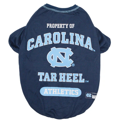 North Carolina Tar Heels Pet Tee Shirt
