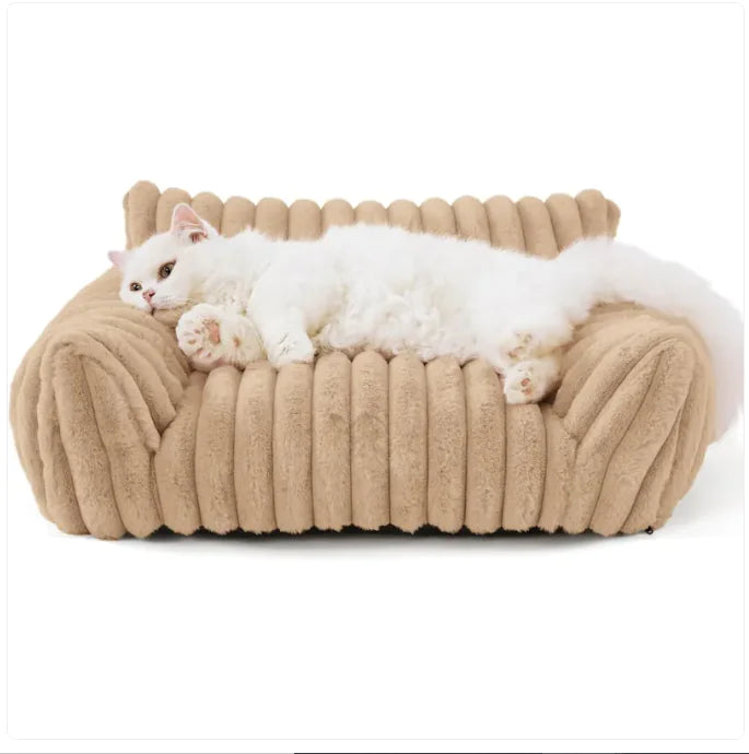 Large & Fluffy Pillow Sofa Bed