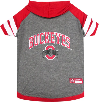 Ohio State Buckeyes Pet Hoodie Tee Shirt