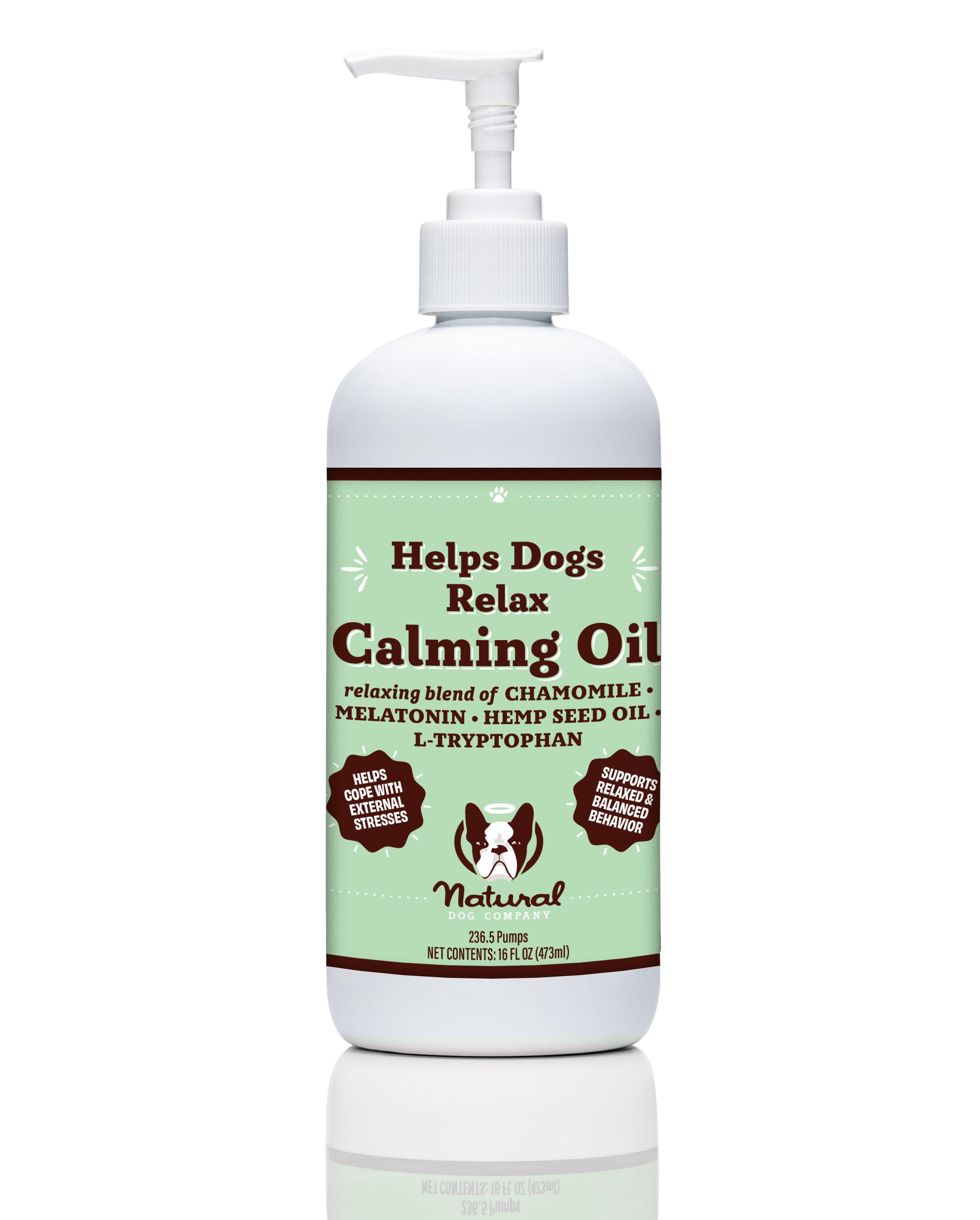 Calming Oil 16 oz. w/pump