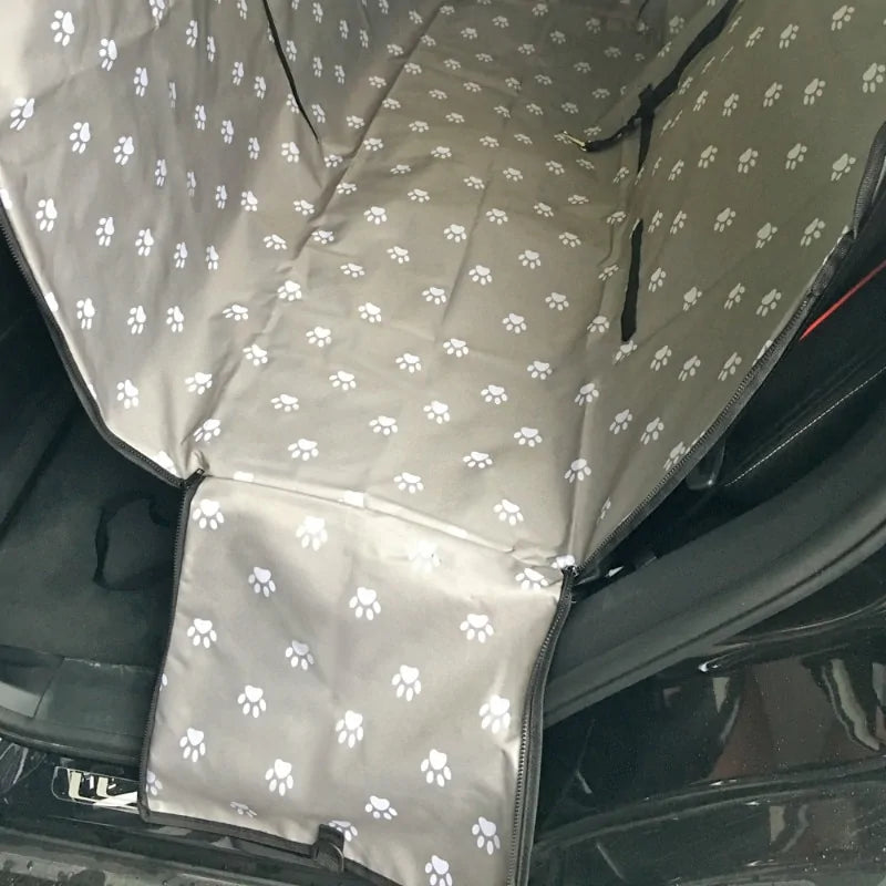 Supreme Back Seat Car Cover Mats W/Safety Belt