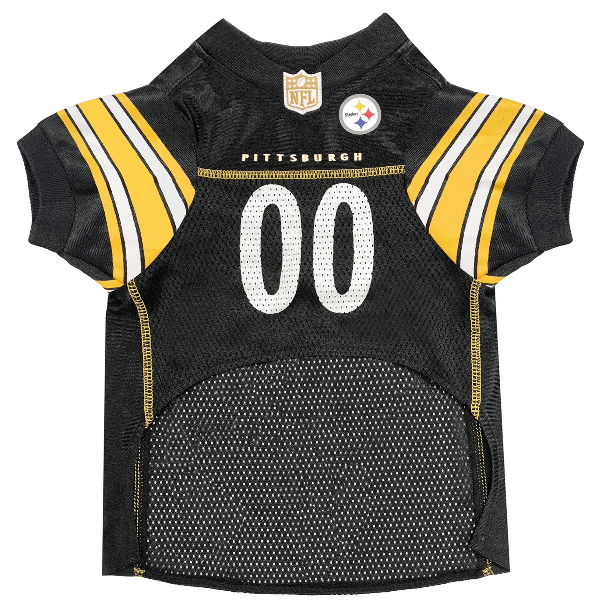 Pittsburgh Steelers Pet Striped Jersey