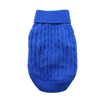 Solid Color Combed Cotton Dog Sweaters - 6 Colors!