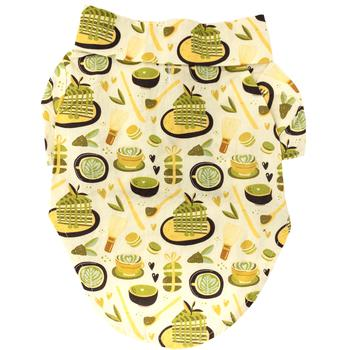 Matcha Tea Hawaiian Camp Shirt for Dogs (Limited Quantities Available!)