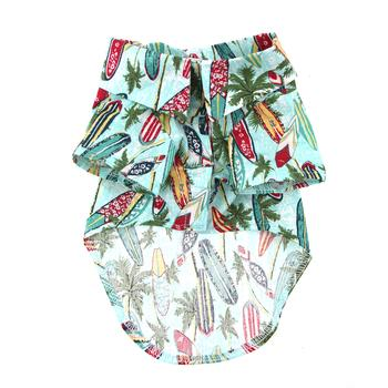 Surfboard & Palms Hawaiian Camp Shirt