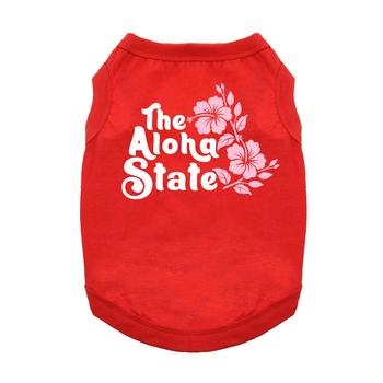 The Aloha State Dog Tank Top