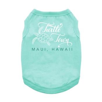 Turtle Town Maui, HI Dog Tank Top
