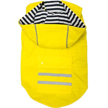 City Slicker Raincoat with Striped Lining
