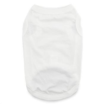 Colorful No-Print Cotton Tank Tops for Dogs - 10 Colors!