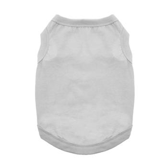 Colorful No-Print Cotton Tank Tops for Dogs - 10 Colors!