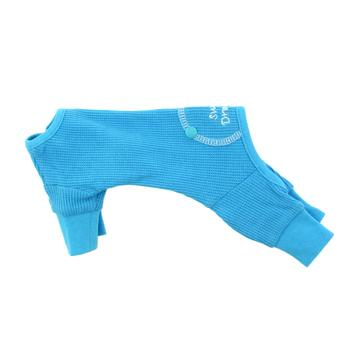 Sweet Dreams Thermal Dog Pajamas in Blue or Pink
