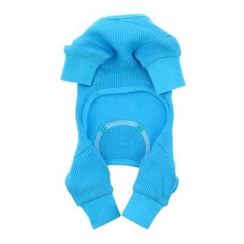 Sweet Dreams Thermal Dog Pajamas in Blue or Pink