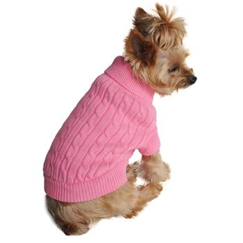 Solid Color Combed Cotton Dog Sweaters - 6 Colors!