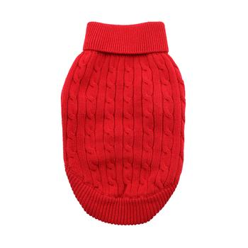 Solid Color Combed Cotton Dog Sweaters - 6 Colors!