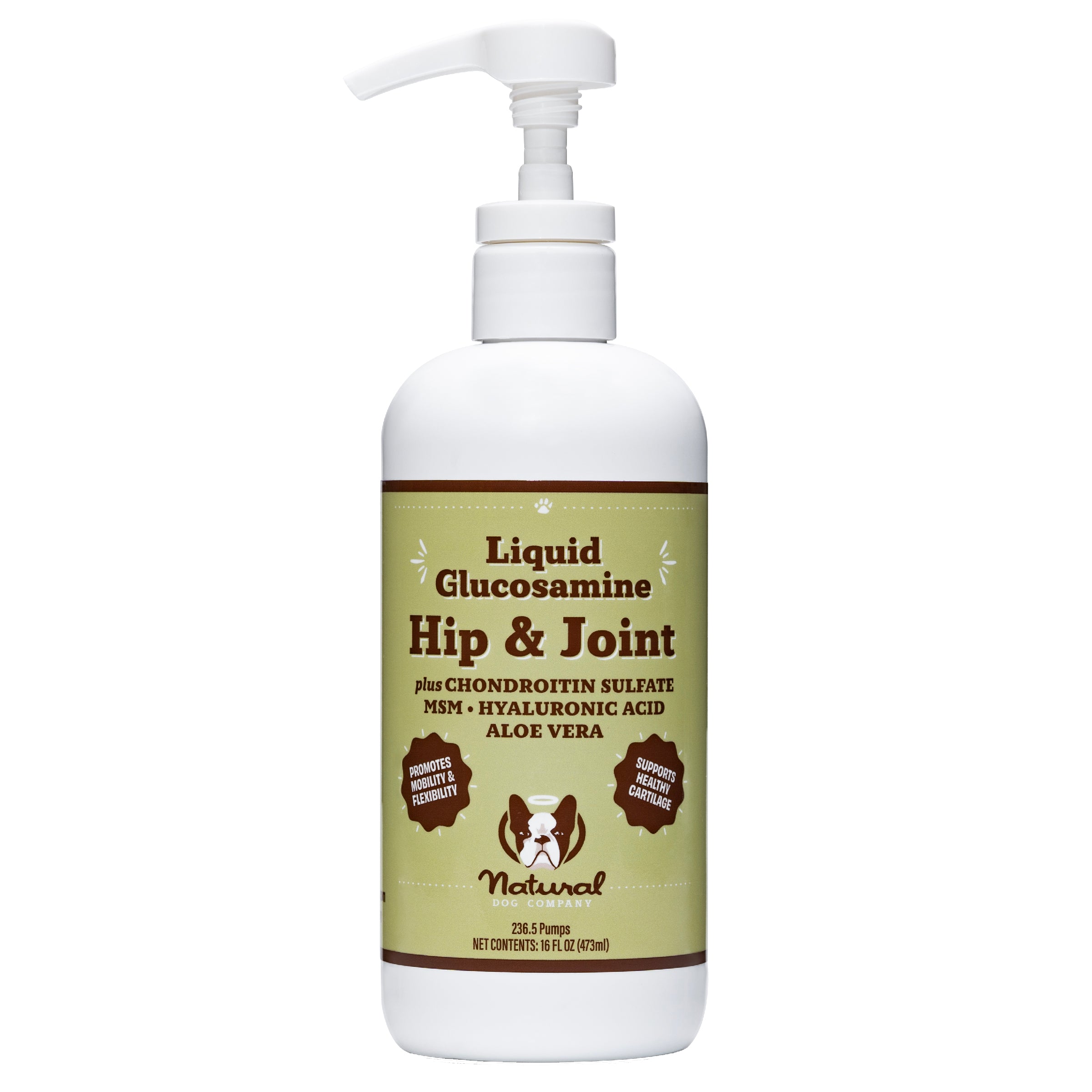 Hip & Joint Glucosamine Oil 16 oz. w/pump
