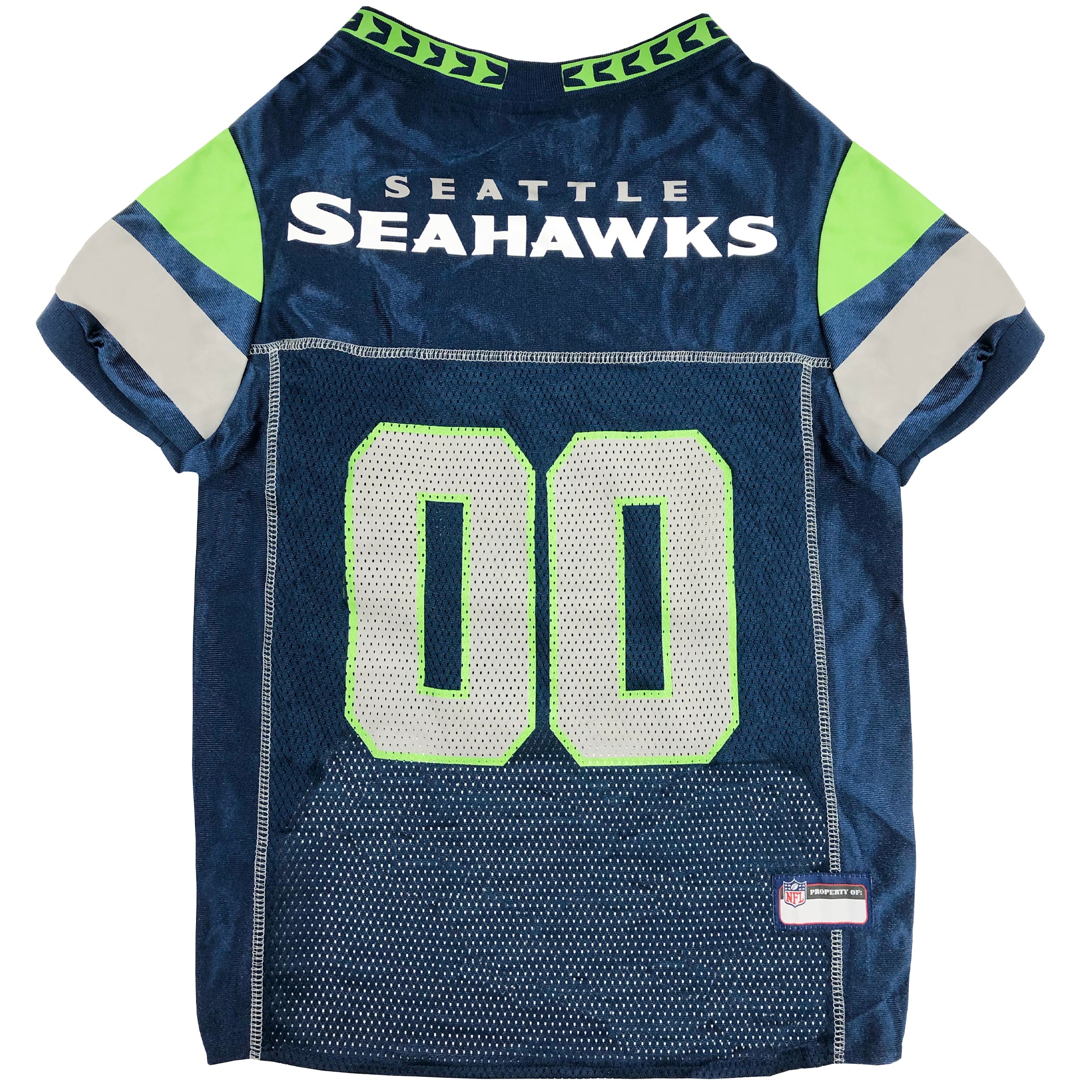 Seattle Seahawks Striped Pet Jersey