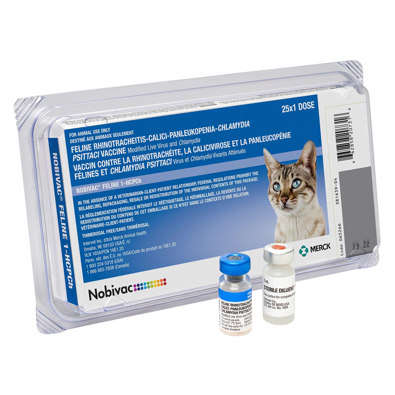 Nobivac Feline 1 HCPCh Eclipse 4 - 25 s/d