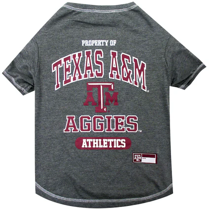 Texas A & M Aggies Pet Tee Shirt