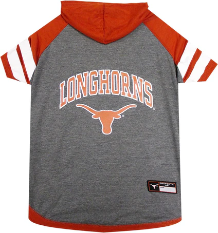 Texas Longhorns Pet Hoodie Tee Shirt