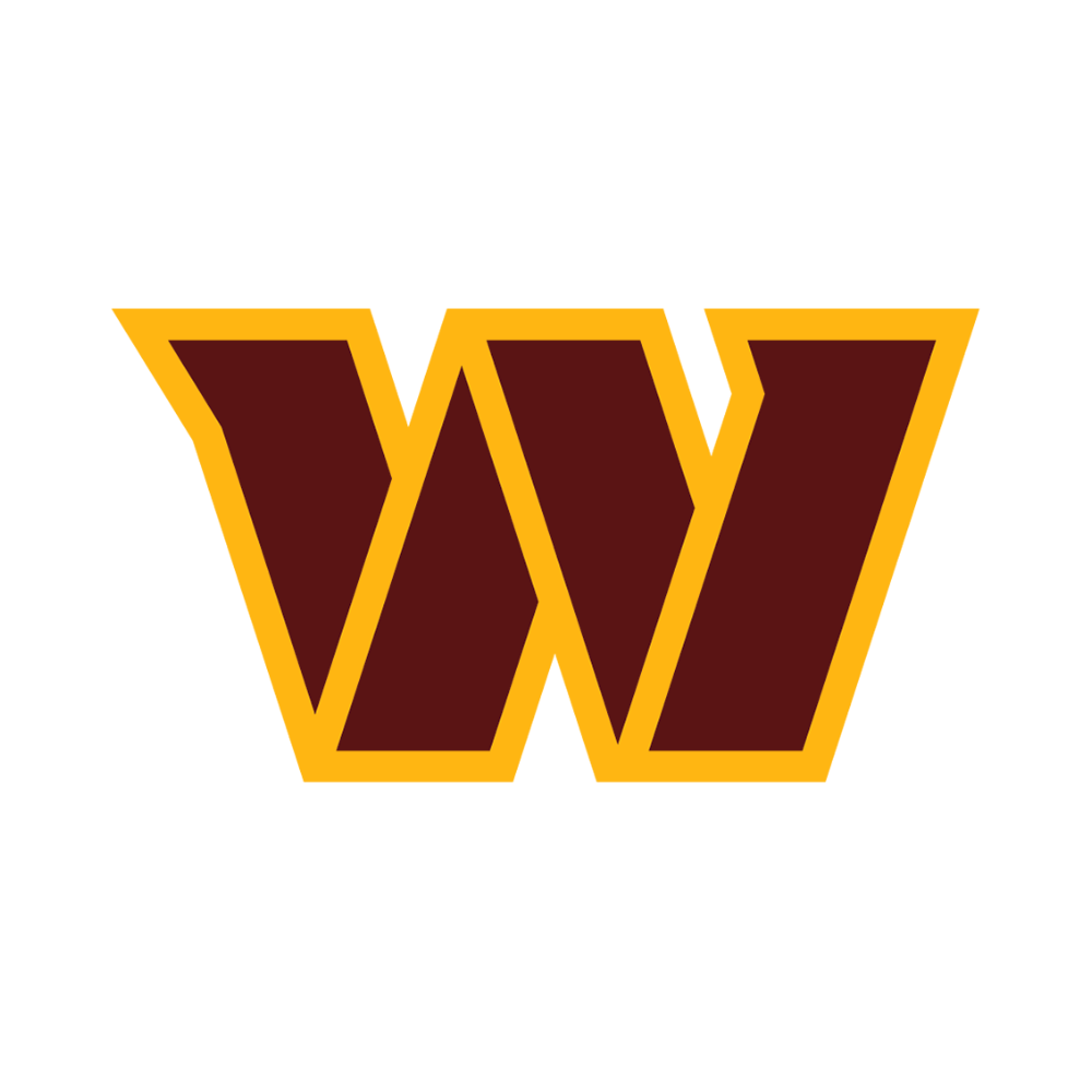 Washington Commanders Pet Striped Jersey