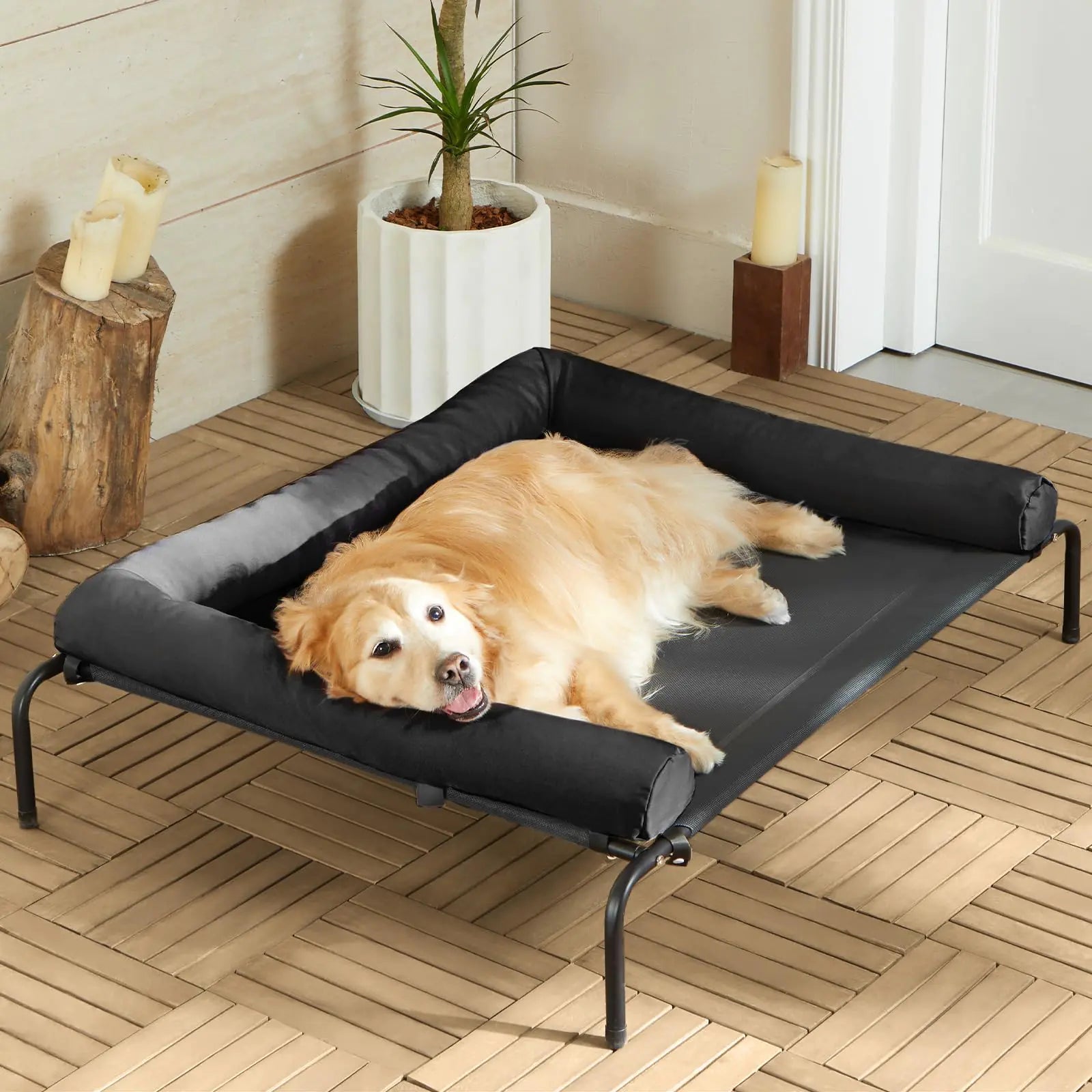 Large Elevated Cooling Cot