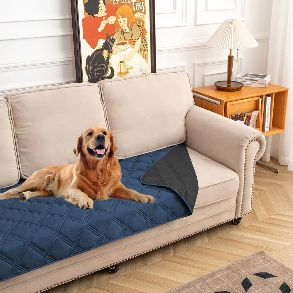 Waterproof & Reversible Bed & Sofa Cover